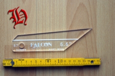 Befiederungs-Schablone Falcon 5,5