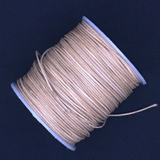 Leather Cord Round 1 mm (100 m spool)