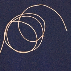 Leather Cord Round 1 mm (100 m spool)