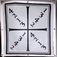 Meyer Square 100x100 cm Mesh Banner