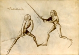 Fechtschule auf der Gamburg