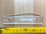 Fletching Template &quote;Hornet Superfast&quote; 4.5&quote;