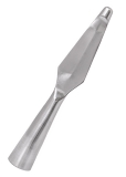 Speerspitze aus Stahl, stumpf, 22 cm
