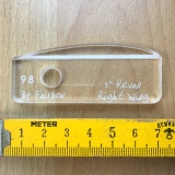 Befiederungs-Schablone &quote;Revan&quote; 3&quote;