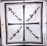 Meyer-Quadrat 100x100 cm PVC