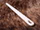 Bone Needle flat w/carving