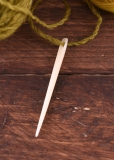 Runde Knochennadel groß